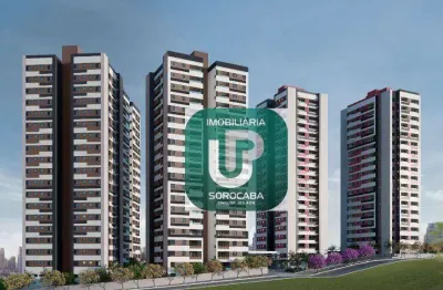 Apartamento com 1 dormitório à venda, 44 m² por r$ 316.800 - condomínio residencial vale verde - sorocaba/sp