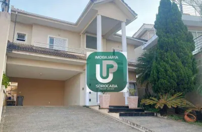 Sobrado com 4 dormitórios à venda, 360 m² por r$ 1.900.000,00 - condomínio granja olga i - sorocaba/sp