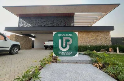 Sobrado com 4 dormitórios à venda, 518 m² por r$ 6.200.000,00 - jardim residencial saint patrick - sorocaba/sp