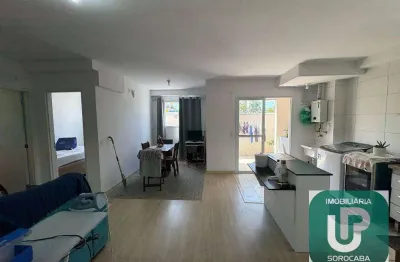 Apartamento com 1 dormitório à venda, 50 m² por r$ 325.000,00 - condomínio jr são paulo - sorocaba/sp
