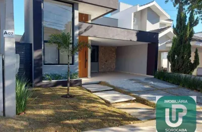 Casa com 3 dormitórios à venda, 200 m² por r$ 1.550.000,00 - condomínio horizontes de sorocaba - sorocaba/sp
