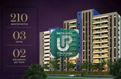 Apartamento com 2 dormitórios à venda, 60 m² por r$ 359.000,00 - jardim américa - sorocaba/sp