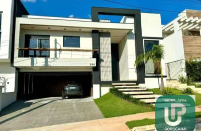 Sobrado com 3 dormitórios à venda, 274 m² por r$ 2.600.000,00 - condomínio ibiti reserva - sorocaba/sp