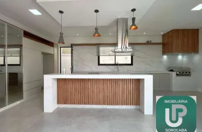 Casa com 3 dormitórios à venda, 167 m² por r$ 1.600.000,00 - condomínio granja olga ii - sorocaba/sp