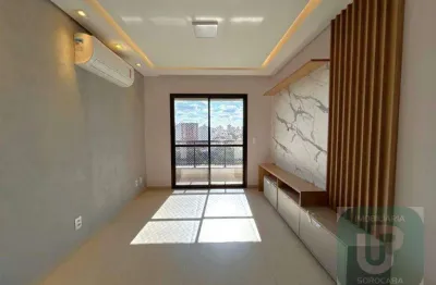 Apartamento com 2 dormitórios à venda, 65 m² por r$ 570.000,00 - edifício verona - sorocaba/sp
