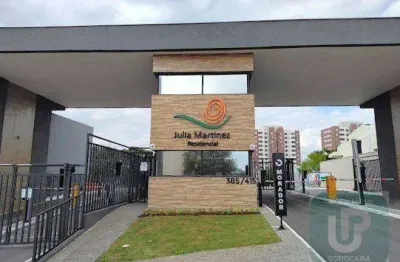 Terreno à venda, 300 m² por r$ 330.000,00 - condomínio julia martinez - sorocaba/sp
