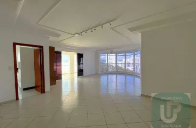 Apartamento com 3 dormitórios para alugar, 200 m² por r$ 7.273,55/mês - condomínio edifício saint germain - sorocaba/sp