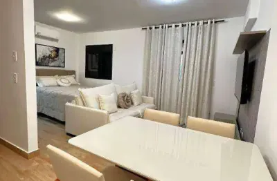 Apartamento com 1 dormitório para alugar, 47 m² por r$ 4.900,00/mês - condomínio edifício mandarim campolim - sorocaba/sp