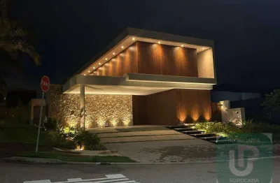 Sobrado com 4 dormitórios à venda, 405 m² por r$ 4.500.000,00 - alphaville nova esplanada 3 - votorantim/sp