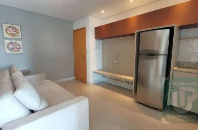 Apartamento com 1 dormitório para alugar, 45 m² por r$ 4.200,00/mês - edifício spettacolo patriani - sorocaba/sp
