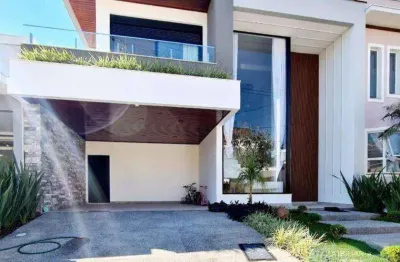 Sobrado com 3 dormitórios à venda, 269 m² por r$ 3.400.000,00 - condomínio ibiti royal park - sorocaba/sp