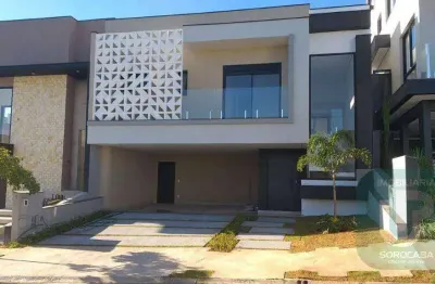 Sobrado com 3 dormitórios à venda, 205 m² por r$ 1.550.000,00 - residencial sun lake - sorocaba/sp