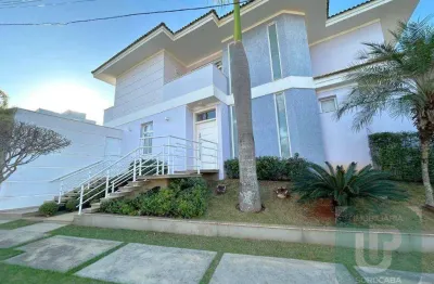 Sobrado com 3 dormitórios à venda, 289 m² por r$ 2.200.000,00 - di parma - sorocaba/sp