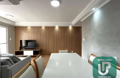 Apartamento com 3 dormitórios para alugar, 159 m² por r$ 4.423,00/mês - parque campolim - sorocaba/sp