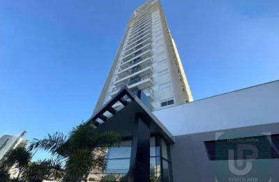 Apartamento com 1 dormitório para alugar, 94 m² por r$ 7.225,45/mês - edifício notting hill - sorocaba/sp