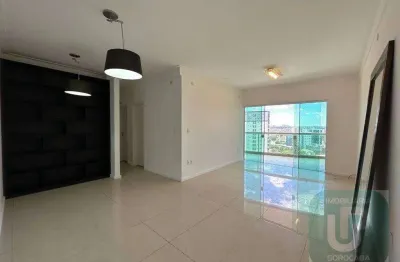 Apartamento com 3 dormitórios para alugar, 122 m² por r$ 5.580,00/mês - edifício center plaza - sorocaba/sp