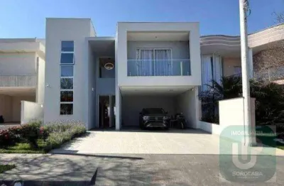 Sobrado com 6 dormitórios à venda, 390 m² por r$ 3.100.000,00 - condomínio ibiti royal park - sorocaba/sp