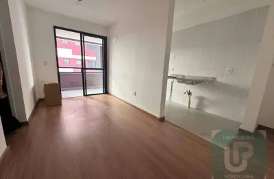 Apartamento com 1 dormitório, 46 m² - venda por r$ 440.000,00 ou aluguel por r$ 2.808,67/mês - condomínio residencial vale verde - sorocaba/sp