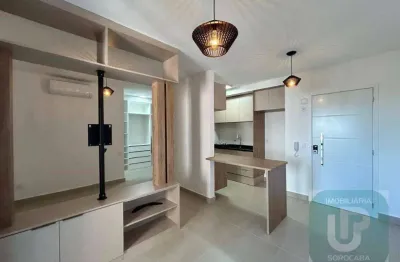 Apartamento com 1 dormitório para alugar, 47 m² por r$ 3.766,22/mês - mandarim campolim patriani - sorocaba/sp