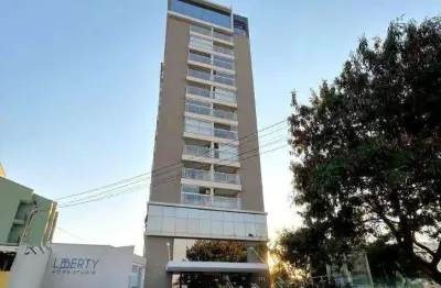 Apartamento com 1 dormitório para alugar, 30 m² por r$ 2.850,00/mês - condomínio liberty home studio - sorocaba/sp