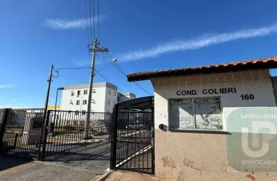 Apartamento com 2 dormitórios à venda, 51 m² por r$ 110.000,00 - altos do ipanema ii - sorocaba/sp