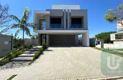 Sobrado com 4 dormitórios à venda, 387 m² por R$ 4.000.000,00 - Alphaville Nova Esplanada - Votorantim/SP