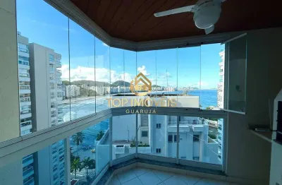 Apartamento locação com vista para o mar na praia das astúrias – guarujá