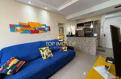 Apartamento reformado à venda - praia das pitangueiras, guarujá