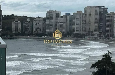 Apartamento com varanda e vista para o mar próximo da praia de pitangueiras