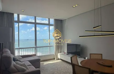 Apartamento à venda de frente para o mar – praia das pitangueiras, guarujá