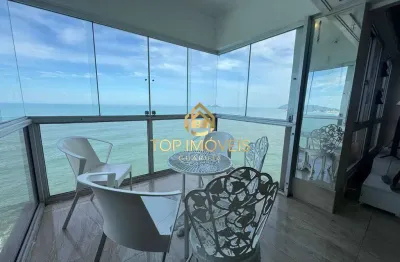 Amplo apartamento de frente para o mar na praia de pitangueiras guaruja