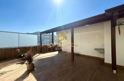 Cobertura a 1 quadra da praia de pitangueiras - guarujá sp