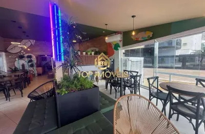 Ponto comercial frente para o mar na praia das astúrias guarujá