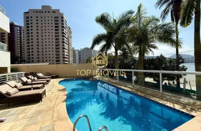 Apartamento à beira-mar na praia das astúrias – vista deslumbrante