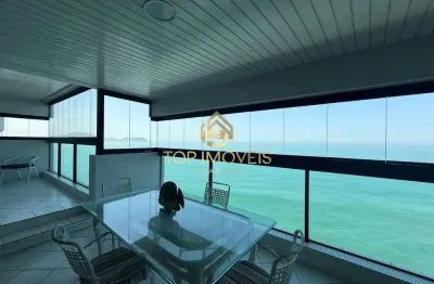 Apartamento alto padrão de 190m²,com sacada e vista panorâmica para o mar
