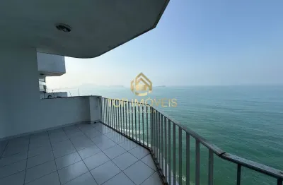 Apartamento frente mar na praia de pitangueiras morro maluf guarujá - sp