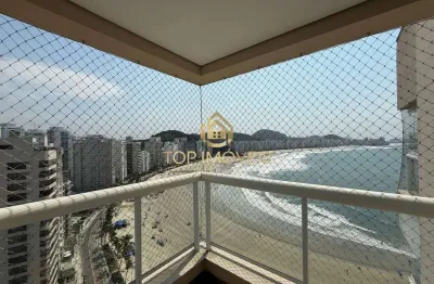 Locação anual de frente para o mar na praia das astúrias guarujá sp