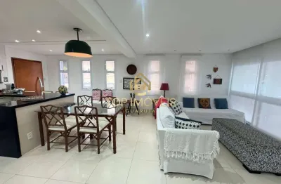 Apartamento frente mar mobiliado na praia das astúrias - guarujá sp