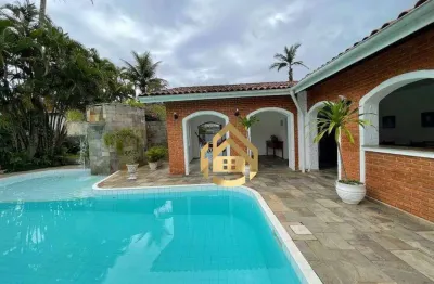 Casa com 6 dormitórios à venda por r$ 1.600.000,00 - praia da enseada - guarujá/sp