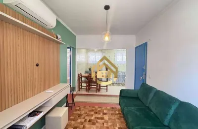 Apartamento com 2 dormitórios para alugar por r$ 2.800,00 - praia da enseada - guarujá/sp