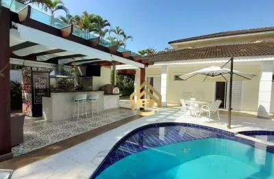 Casa com 5 dormitórios à venda, 350 m² por r$ 2.350.000,00 - praia da enseada - guarujá/sp