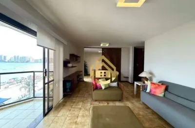 Apartamento com 4 dormitórios à venda por r$ 1.800.000,00 - praia das pitangueiras frente mar - guarujá/sp