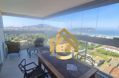 Apartamento com 2 dormitórios para alugar por r$ 5.900,00 - praia da enseada - guarujá/sp