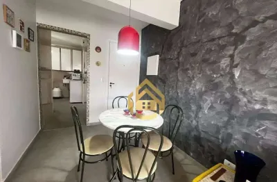 Apartamento com 2 dormitórios à venda, 69 m² por r$ 435.000,00 - praia do tombo - guarujá/sp