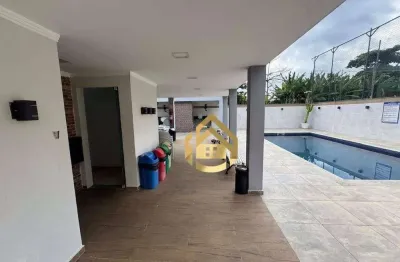 Apartamento com 2 dormitórios à venda, 75 m² por r$ 370.000,00 - praia das asturias frente mar - guarujá/sp
