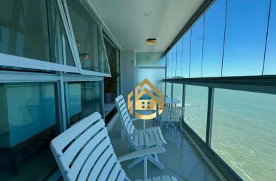 Apartamento com 3 dormitórios à venda, 128 m² por r$ 880.000,00 - praia das pitangueiras frente mar - guarujá/sp