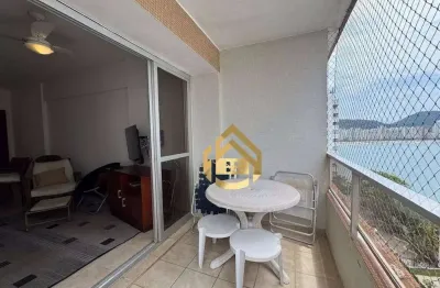 Apartamento com 3 dormitórios para alugar por r$ 7.500,00 - praia das asturias frente mar - guarujá/sp