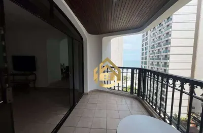 Apartamento com 3 dormitórios à venda, 140 m² por r$ 900.000,00 - praia das pitangueiras - guarujá/sp