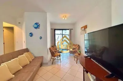 Apartamento com 2 dormitórios à venda, 71 m² por r$ 500.000,00 - praia das pitangueiras - guarujá/sp