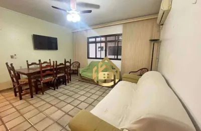 Apartamento com 2 dormitórios, 80 m² - venda por r$ 350.000,00 ou aluguel por r$ 4.129,00 - praia da enseada - guarujá/sp